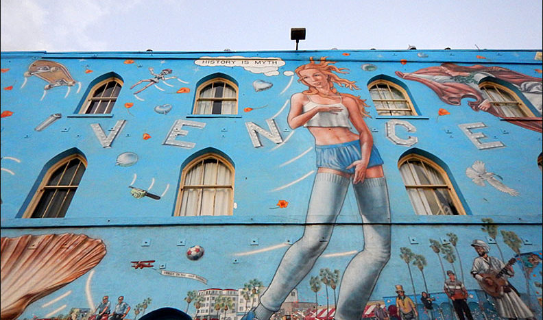 Venice Murals Venice Then And Now Tipsy From The Trip