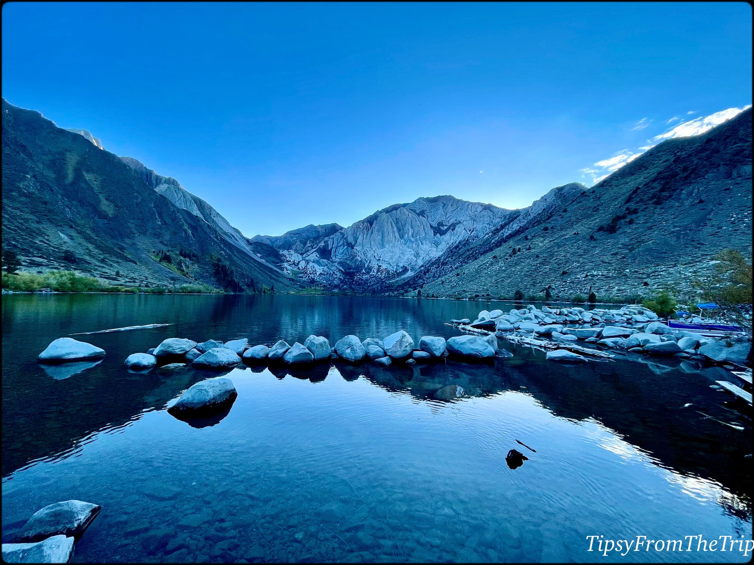 Convict Lake And Its Palette Of Colors