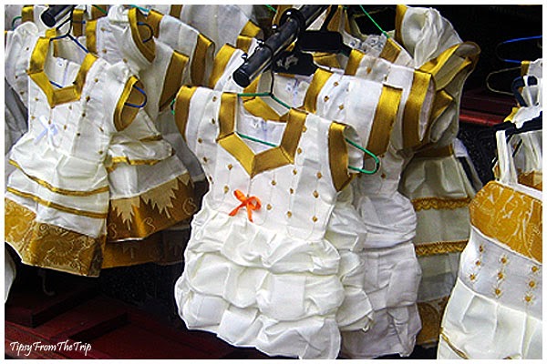 Kasavu dresses for kids