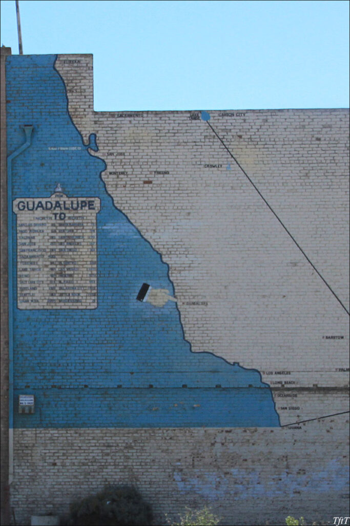 Map from Guadalupe