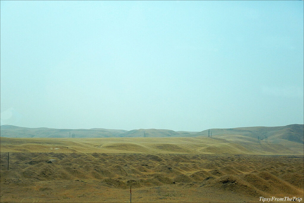 mounds beside I-580