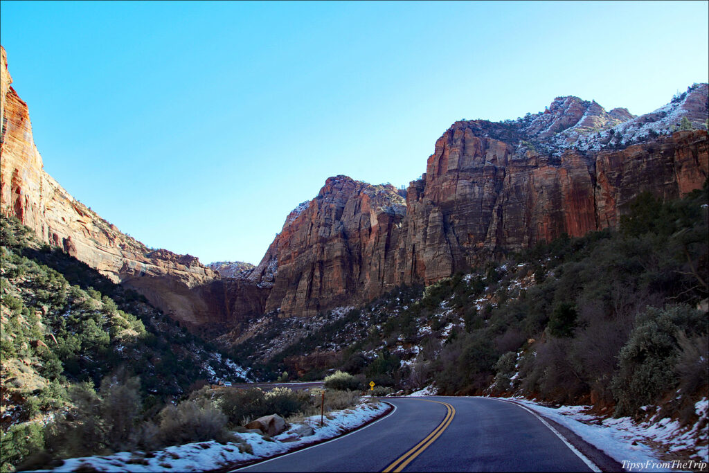 The Zion – Mount Carmel Highway