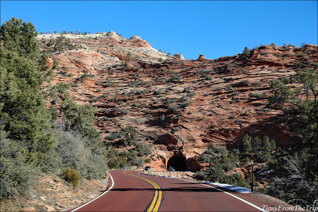 The Zion – Mount Carmel Highway 